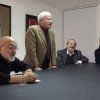 Ugo Carrega, Achille Bonito Oliva, Paolo Berardelli e Sarenco - Clicca per ingrandire