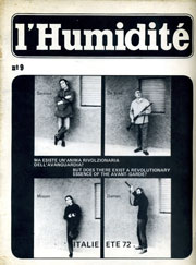  Jean-François Bory, L'Humidité, n. 9, Dedalo, Taranto 1972