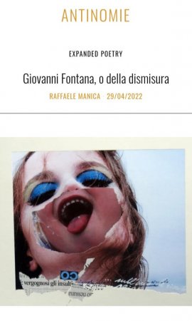 Giovanni Fontana, o della dismisura (Articolo)