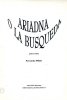 Ariadna o la Busqueda