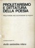 Proletarismo e dittatura della poesia