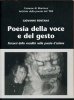 Poesia della voce e del gesto