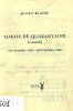 SORTIE DE QUARANTAINE (Courtil)