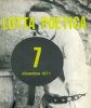 LOTTA POETICA  n. 7   Dicembre 1971