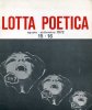 LOTTA POETICA n. 15-16  Agosto-Settembre 1972