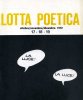 LOTTA POETICA n. 17-18-19  Ottobre-Novembre-Dicembre 1972