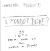 IL MONDO ?  DOVE ?