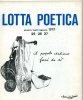 LOTTA POETICA n.25-26-27  Giugno-Luglio-Agosto 1973