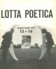 LOTTA POETICA n.13-14  Giugno-Luglio 1972