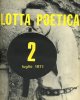 LOTTA POETICA  n. 2  Luglio 1971